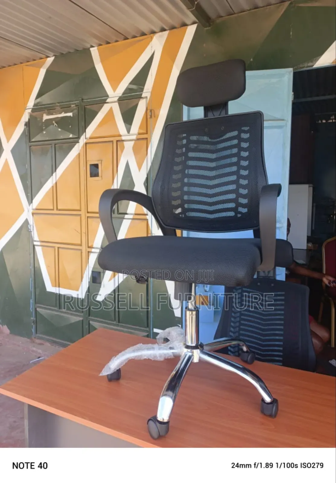 Executive Study Chair Headrest
