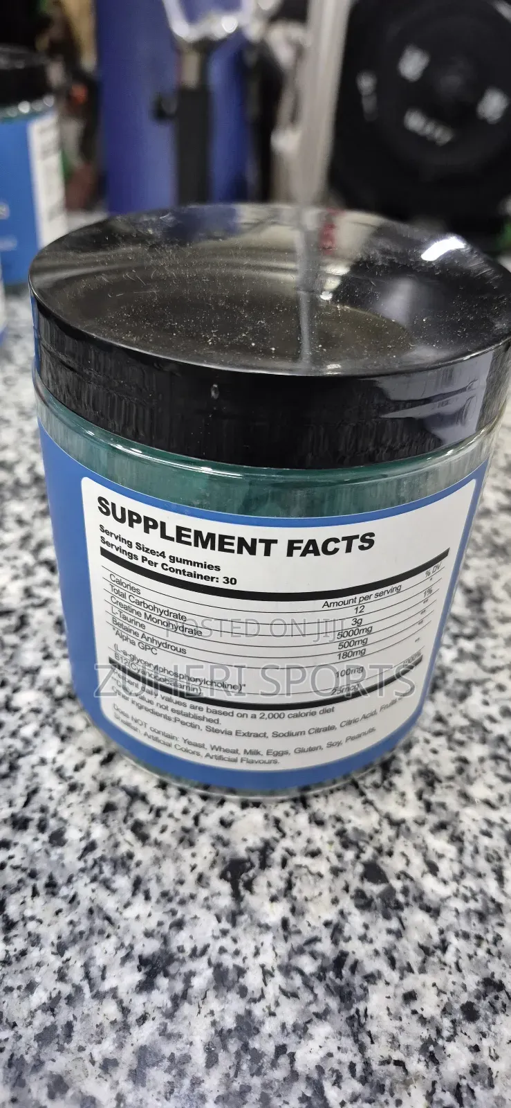 Creatine Monohydrate Gummies Supplements for Muscle Growth