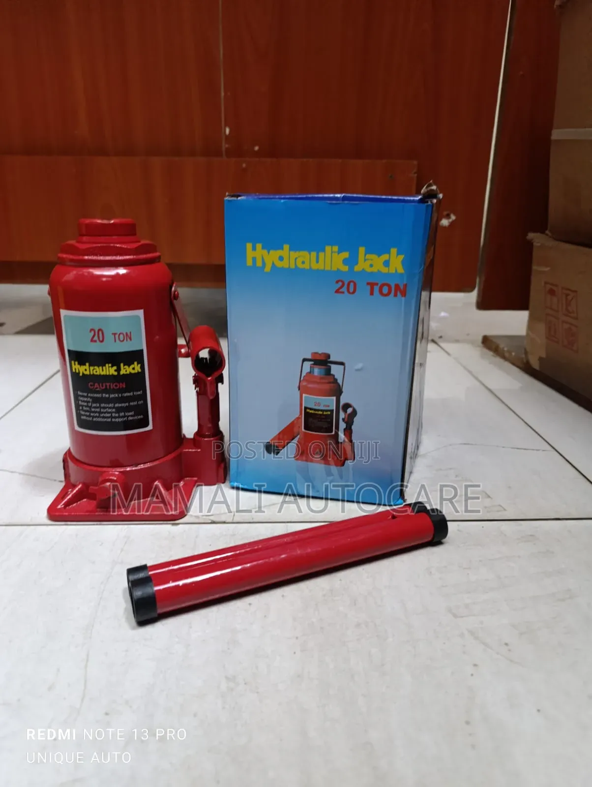Durable 20 Ton Hydraulic Jack for Commercial Auto Repair