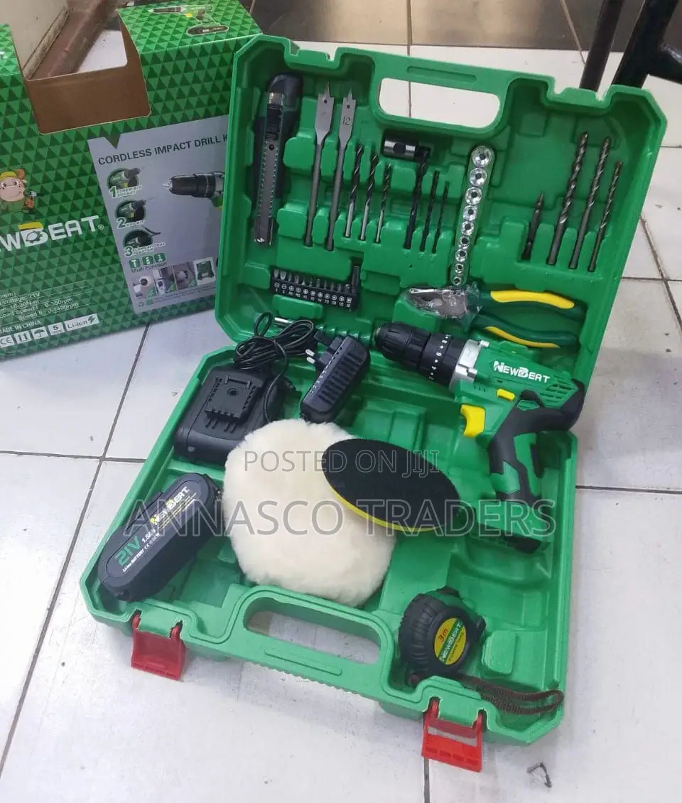 Newbeat Cordless Set
21volts 
45 Psc Set