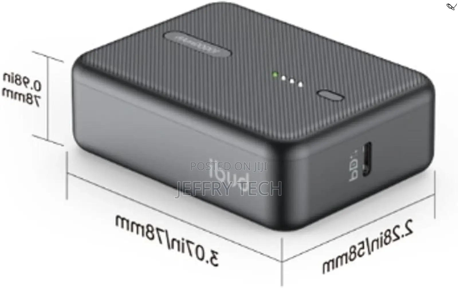Budi - 10000mah 20W PD+QC3.0 Mini Power Bank
