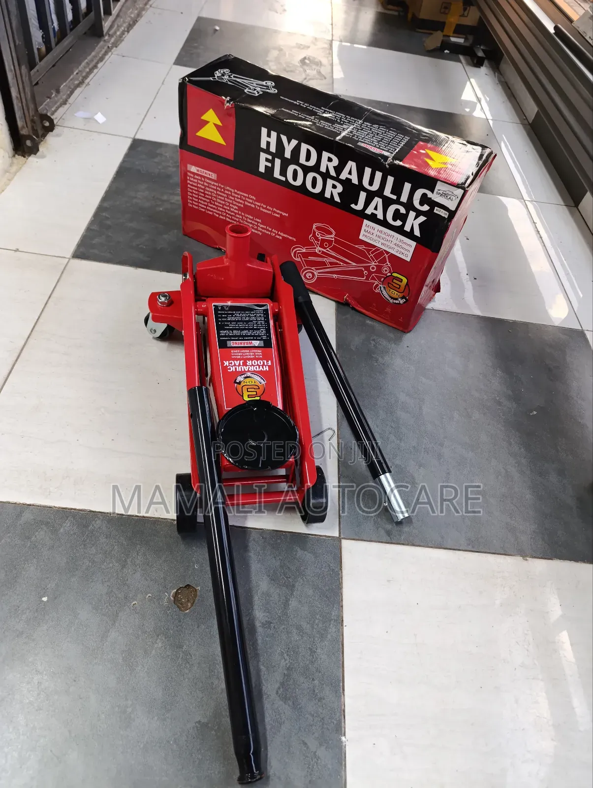 3 Ton Hydraulic Floor Jack , Built for Performance