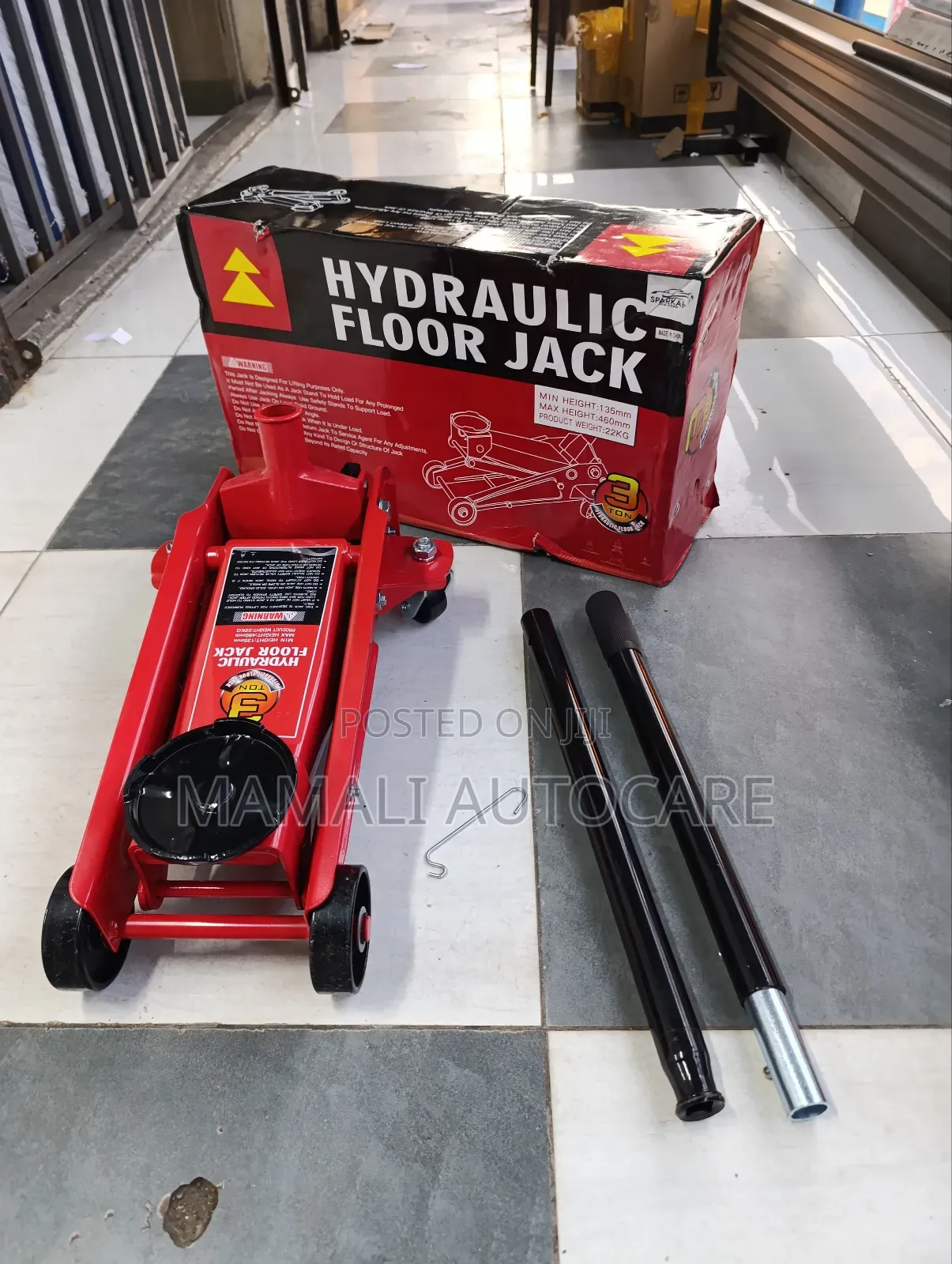 Heavy-Duty 3 Ton Hydraulic Floor Jack