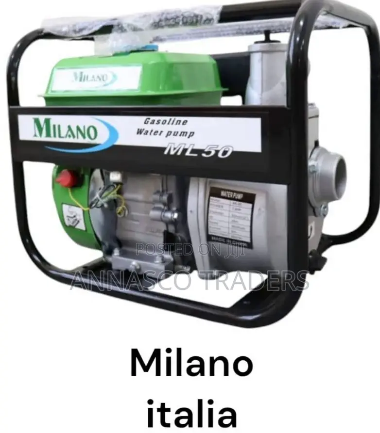 Heavy Duty Milani Italia Gasoline Water Pump 3"