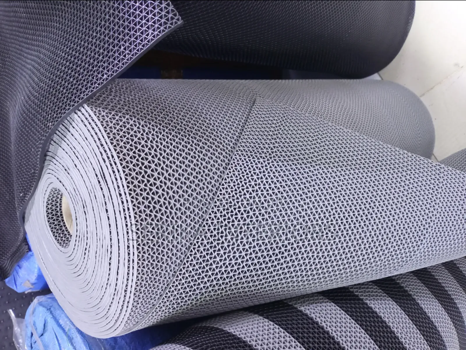 PVC Grey Anti Slippery Mats Bathroom Mats