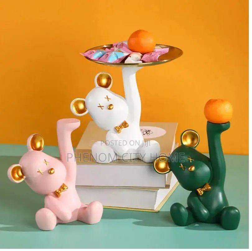 Cute Bear Decorative Household Ke