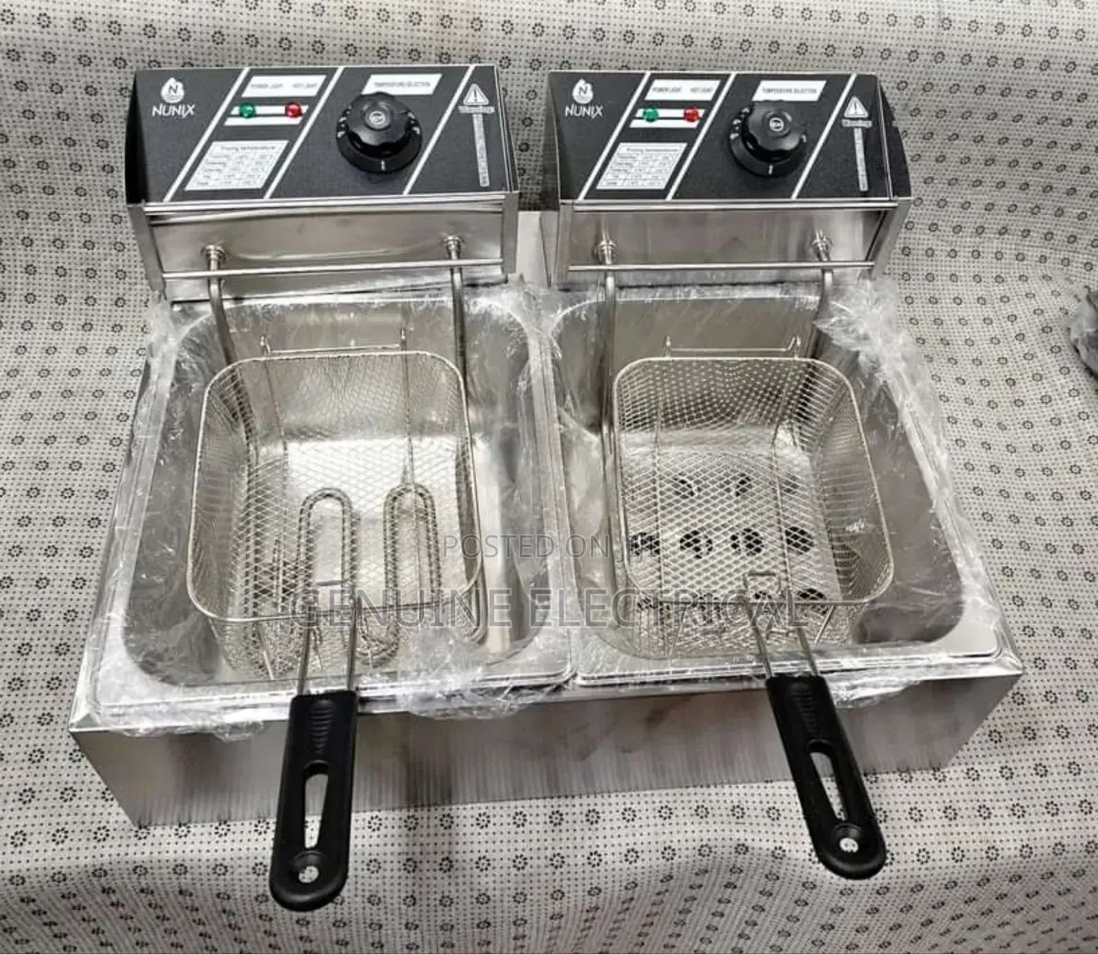 Deep Flyer/Nunix Double Fryer 12litres DF-D6