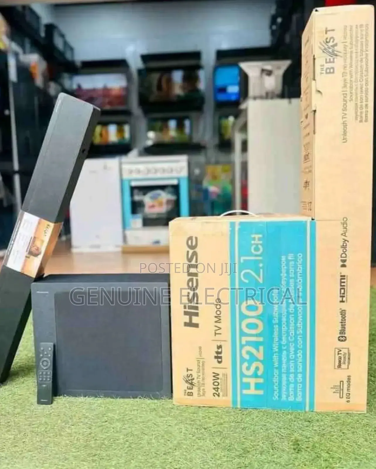 Hisense HS2100 2.1CH Wireless Soundbar 240W