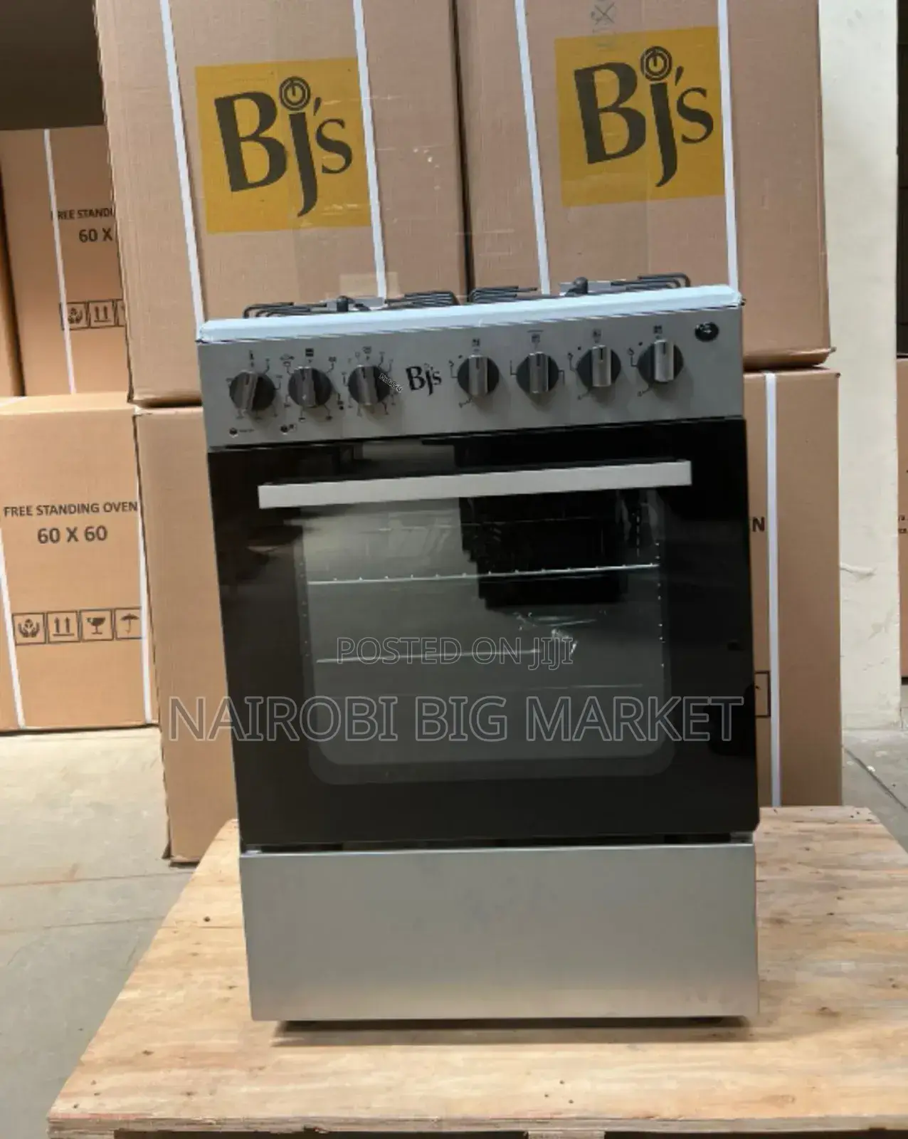 BJS Standing Cooker - Electric Oven -3+1 -Cooker B-65