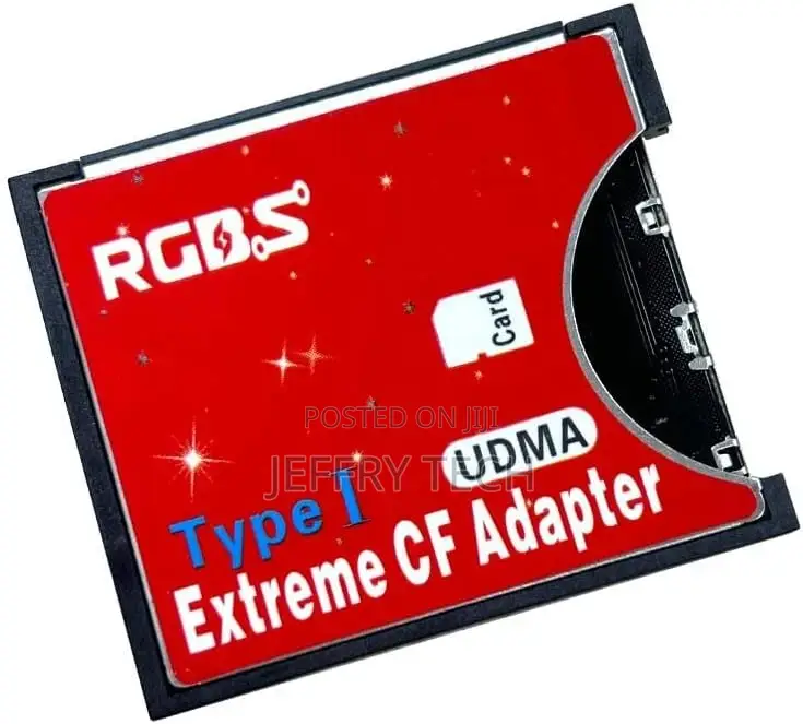 RGBS SD SDHC SDXC to High Speed Extreme Compact Flash CF Typ
