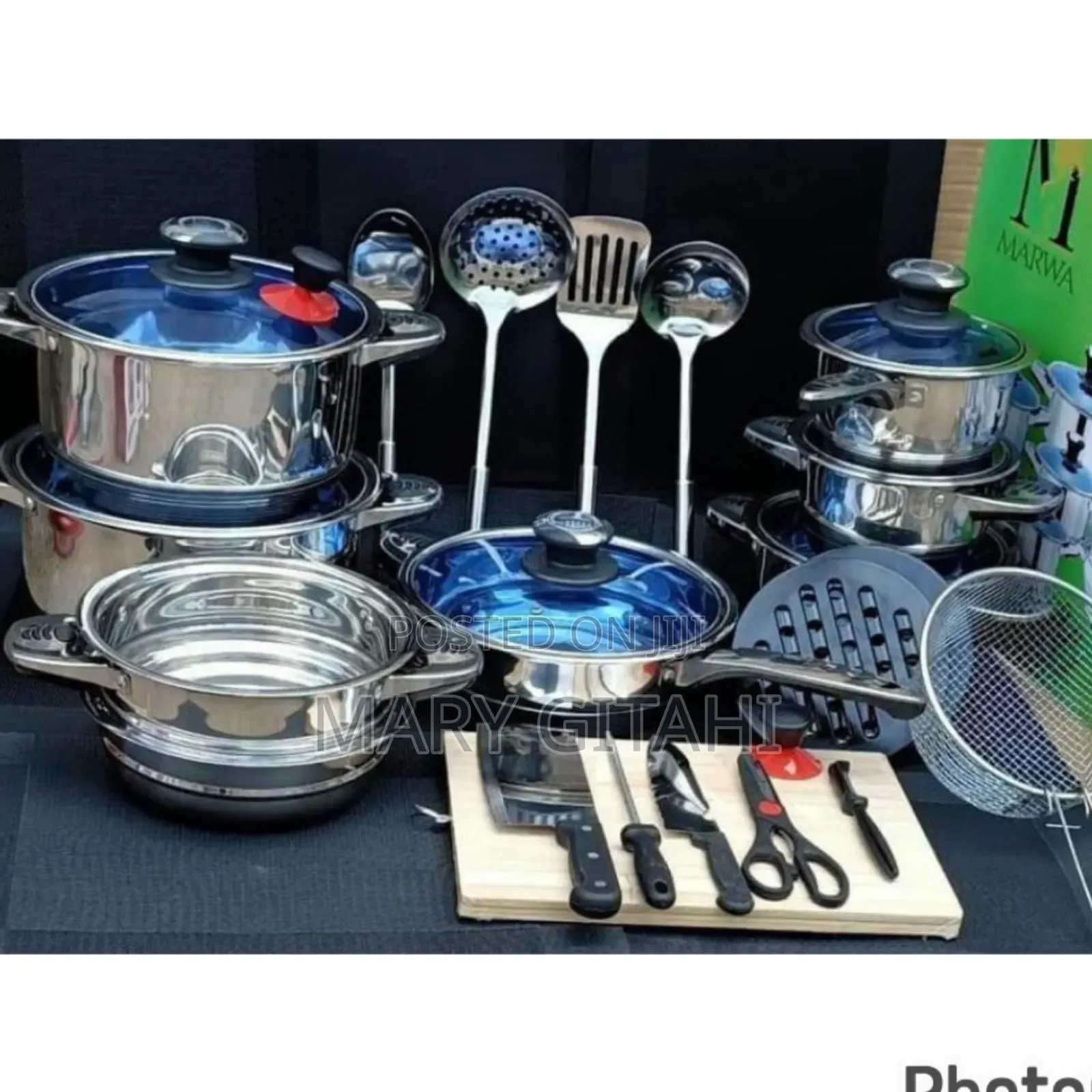 Price Drop Marwaa 30pcs Cookware Now Selling at 