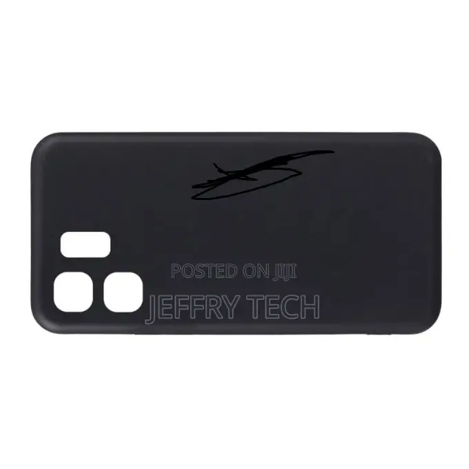 Quality Infinix Hot 50i Black Soft Silicone Phone Case/