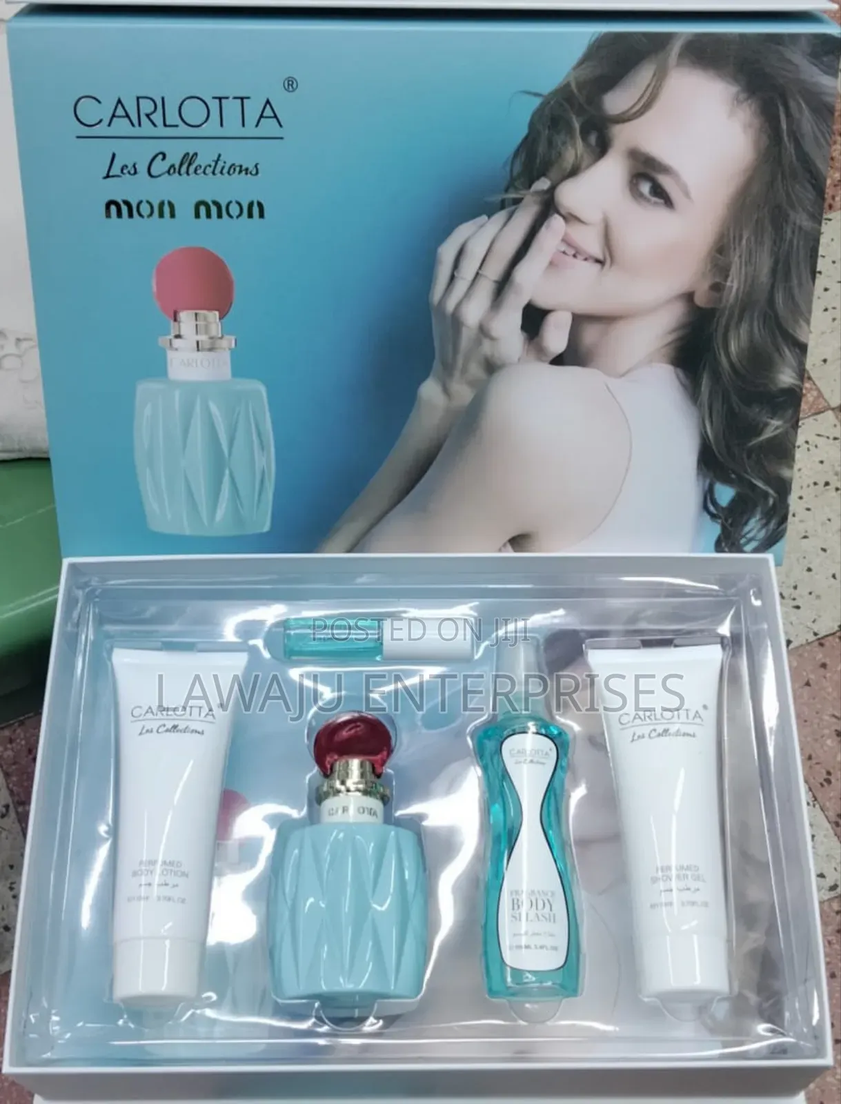 5 in 1 Carlotta Mon Mon Perfume and Lotion Set
