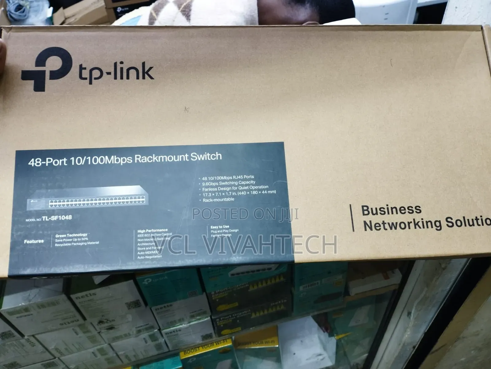 Tp-link 48-port 10/100mbps Rackmount Switch - TL-SF1024D