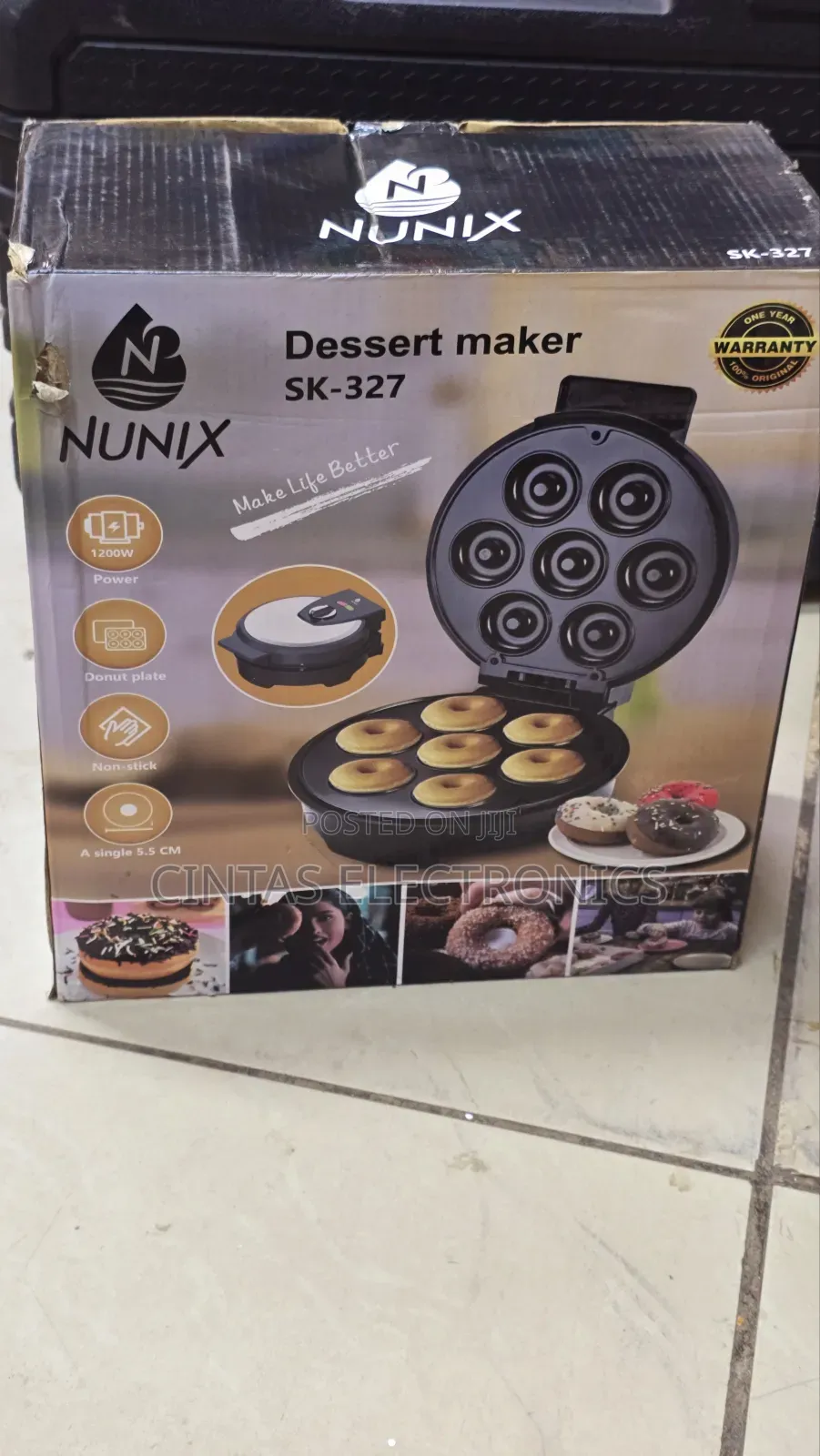 Nunix SK327 Dessert Maker 1200W
