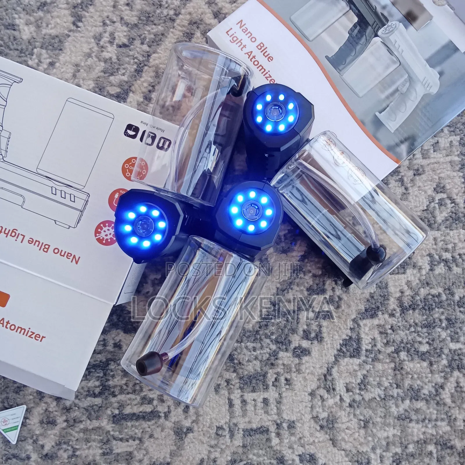 Minimal Wastage Nano Blue Light Atomizer