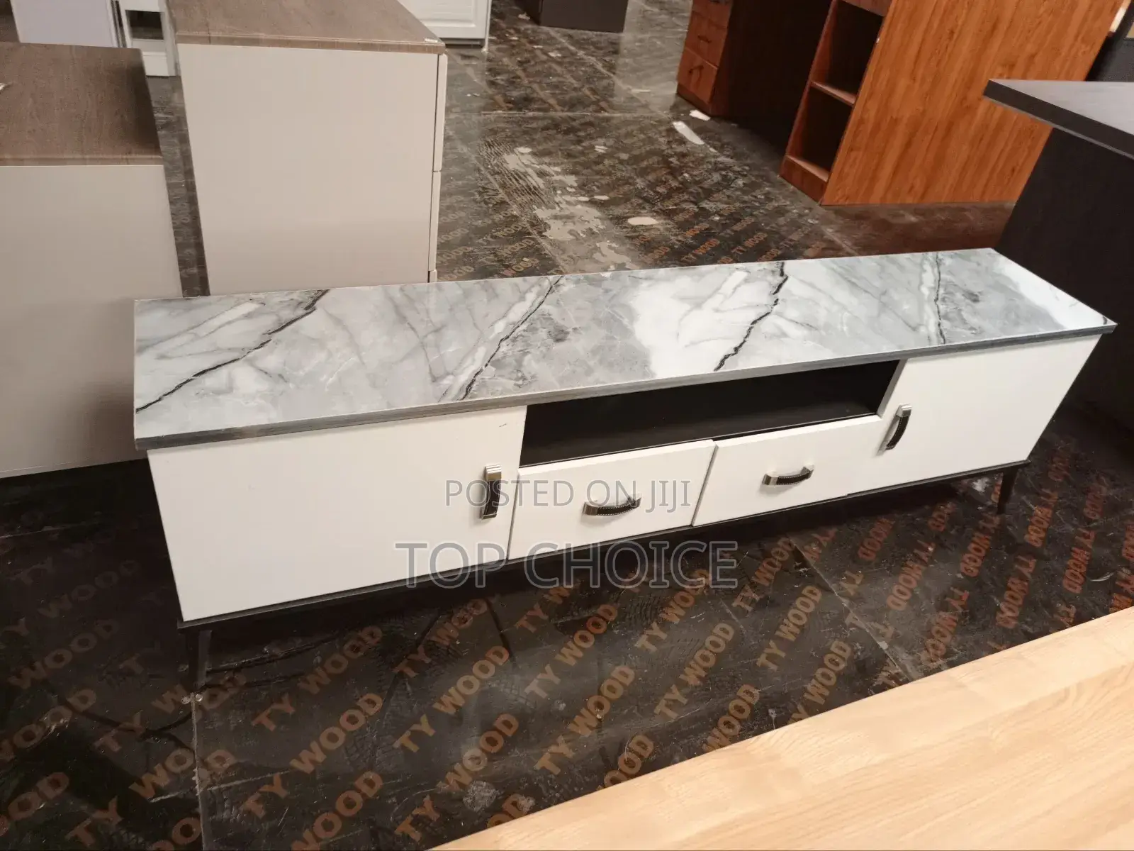 Marble TV Stand