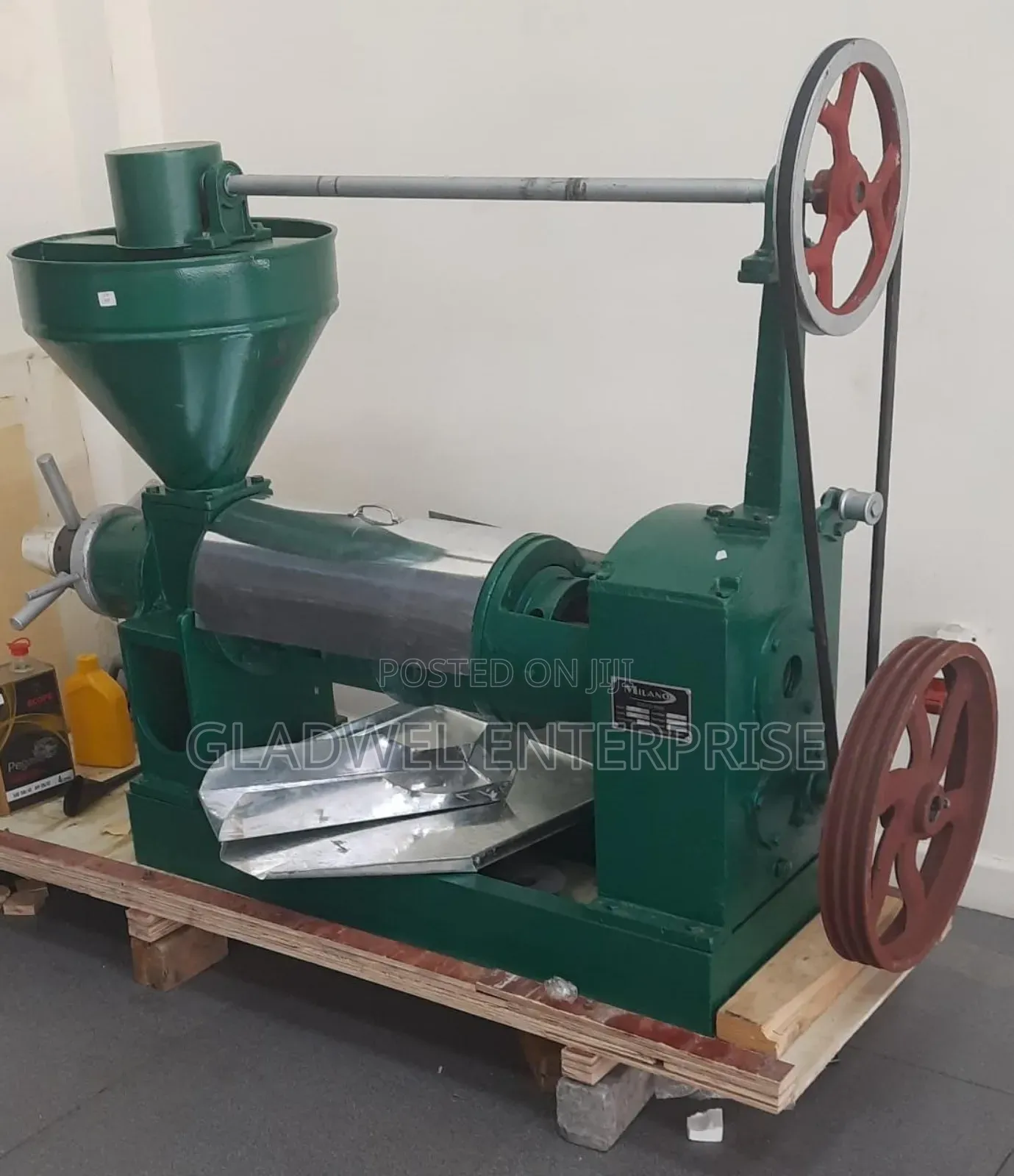 Milano Commercial Oil Press With 15hp Motor