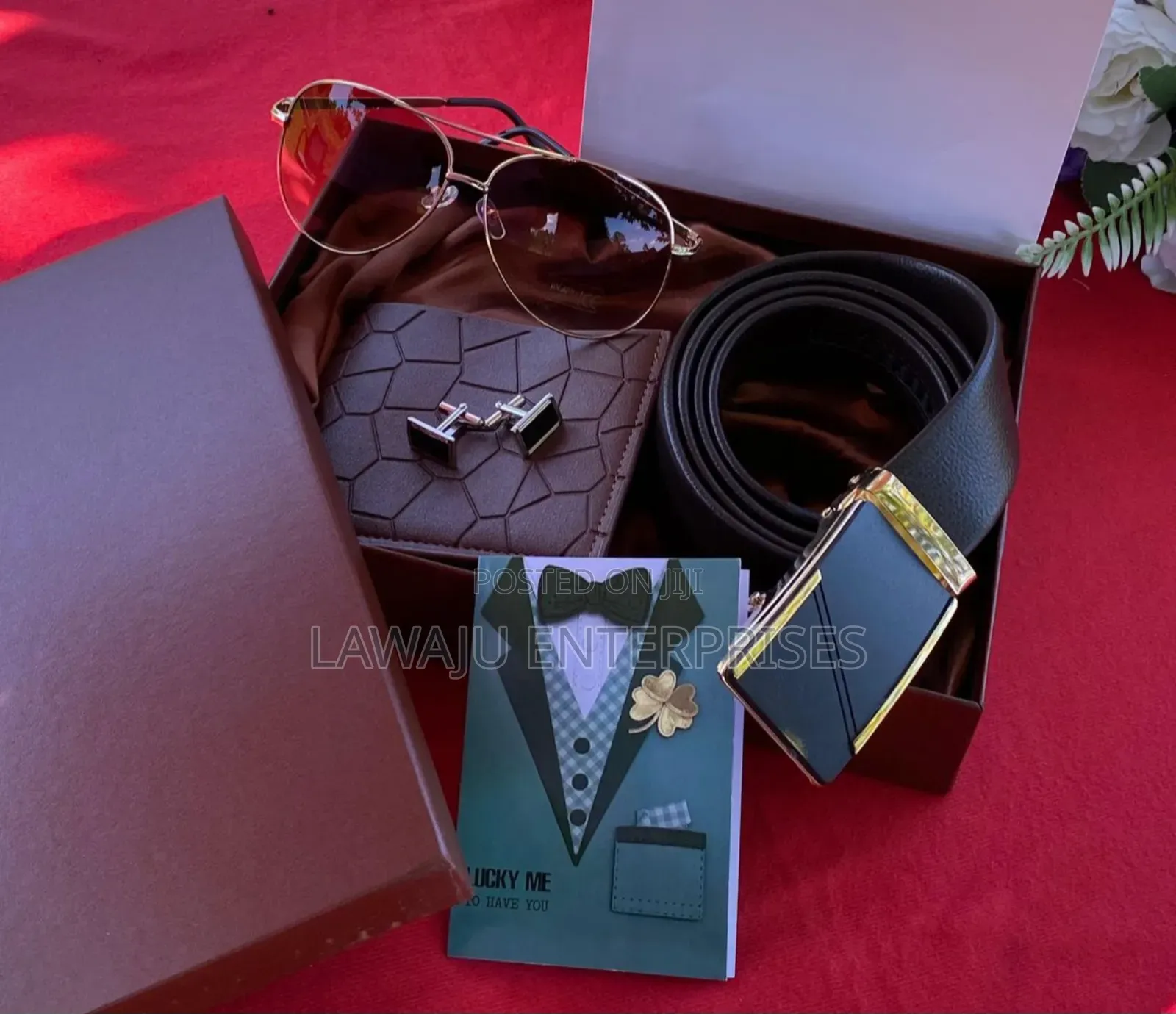 Valentine's Men's Gift Set With Sun Glasses