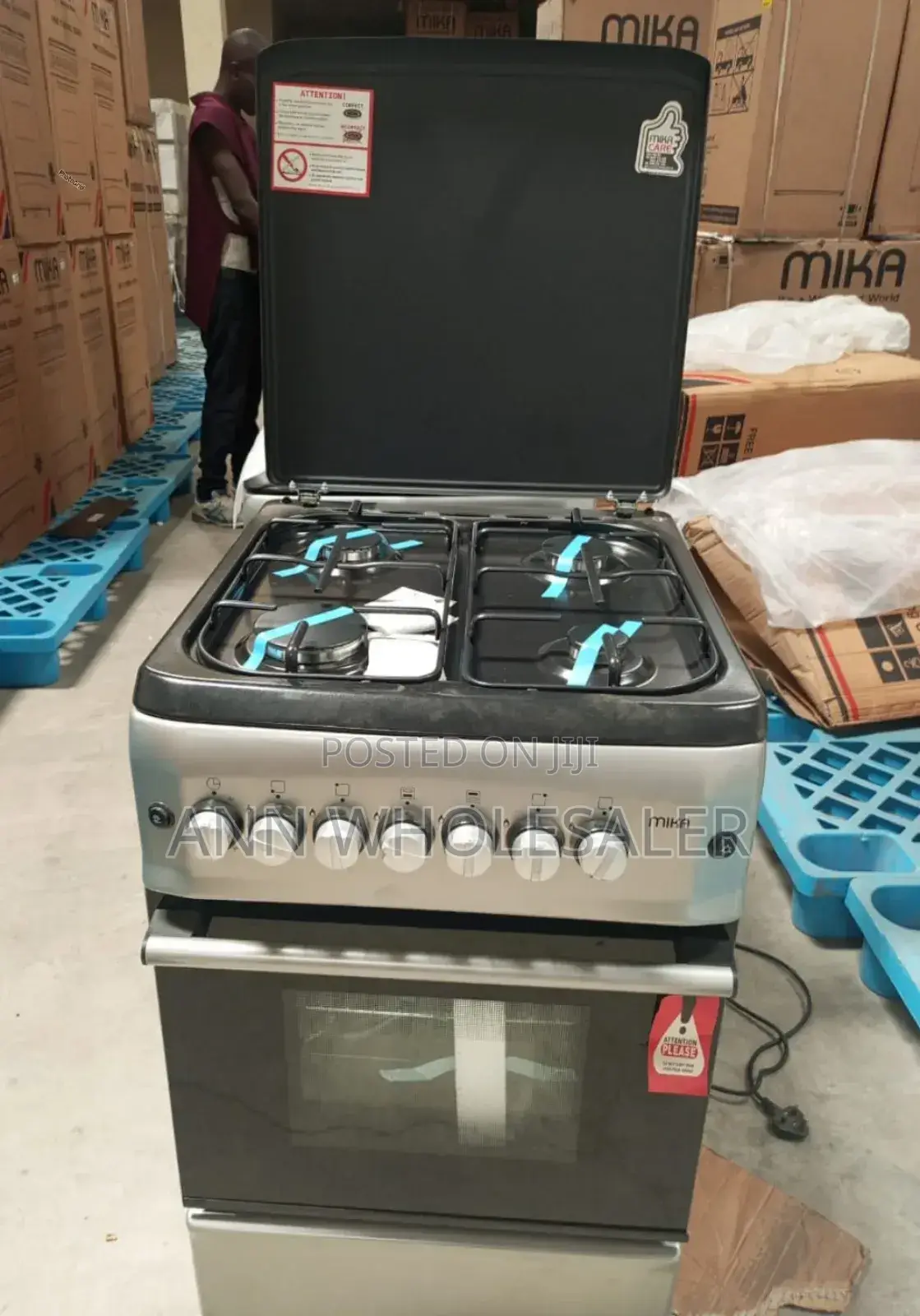 Full Gas Cooker- Mika - Electric Oven M-5