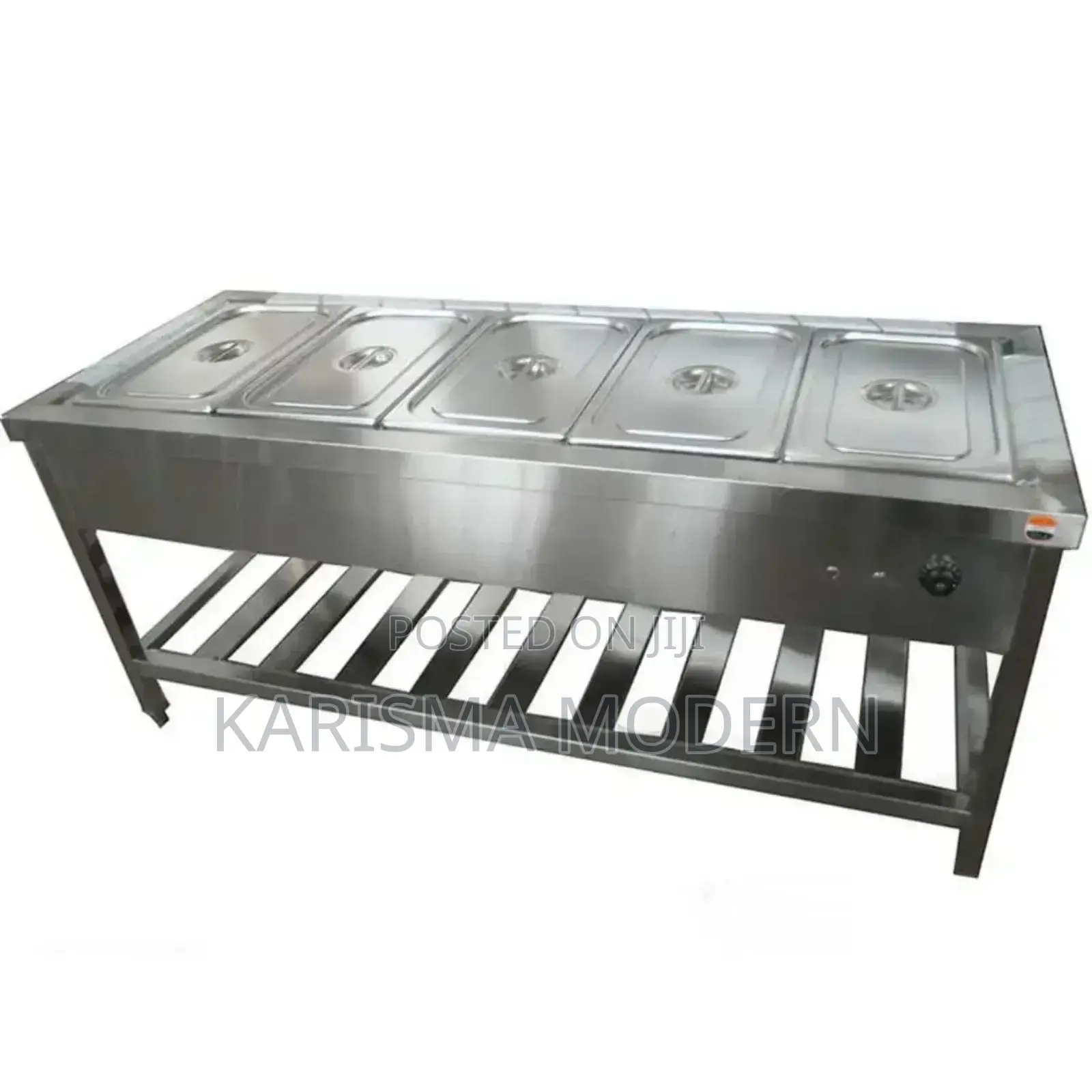 Food Warmer Stainless Steel Five Inserts