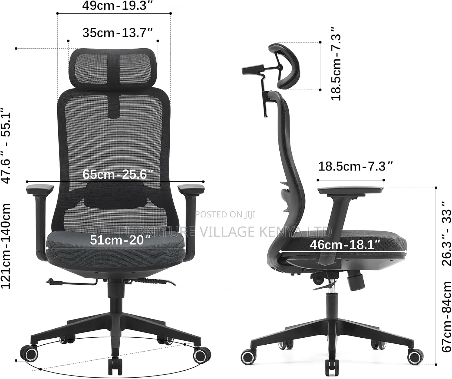 Orthopedic Office Seat Modern Office Desk Chair for Home