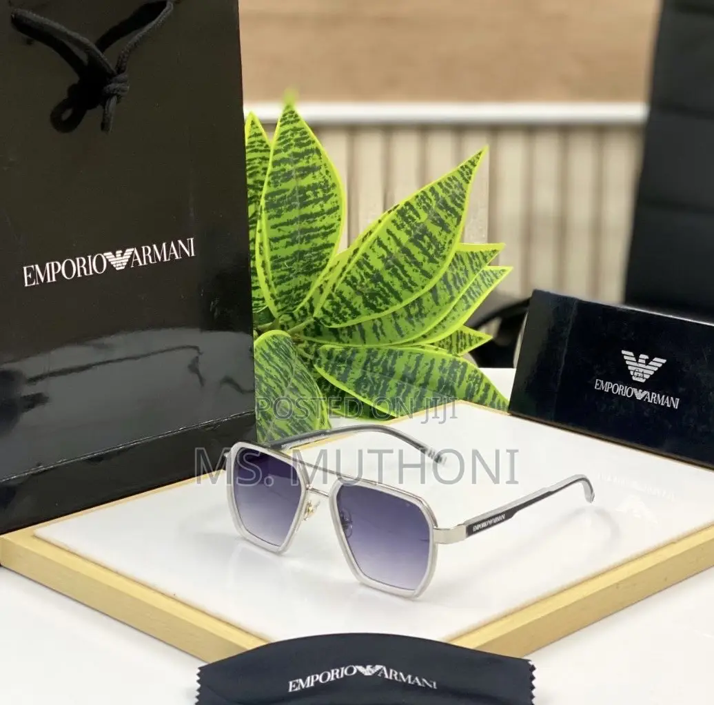 Emporio Armani Premium Executive Polarized Sunglasses