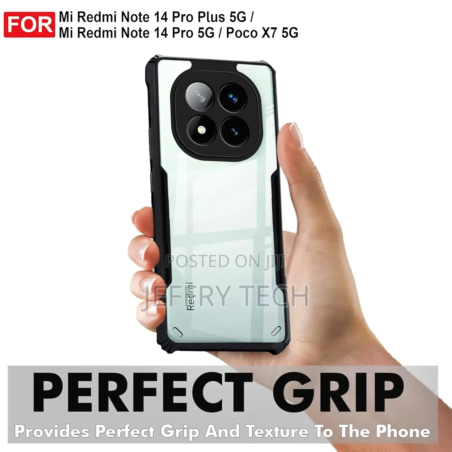 Zapcase Back Case Cover for Mi Redmi Note 14 Pro Plus 5G