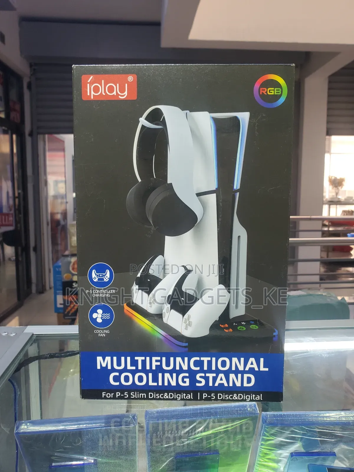Ps5 Multifunctional Cooling Stand