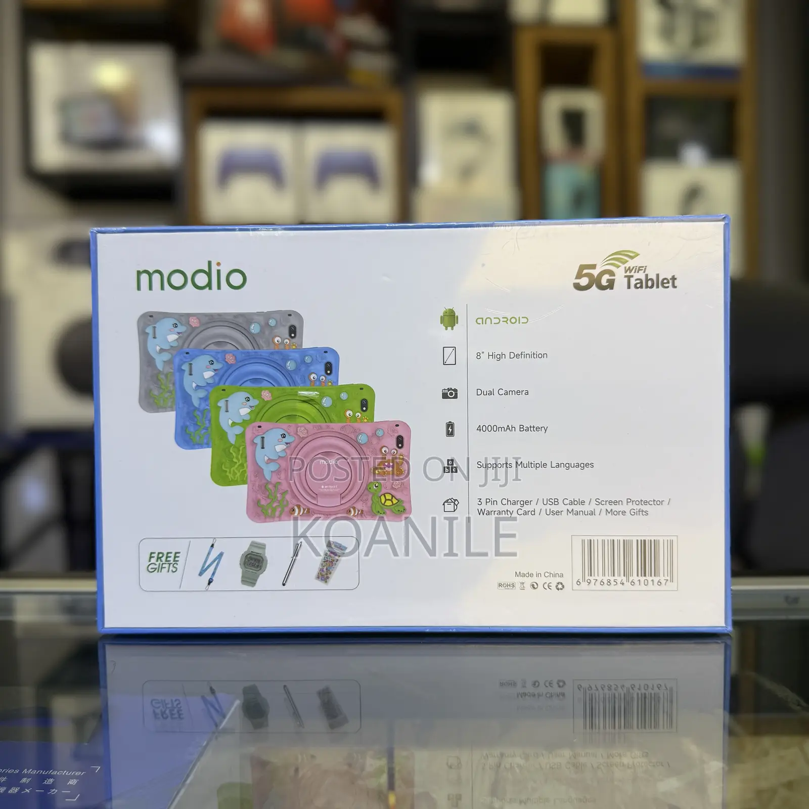 New Modio M128 256 GB Blue