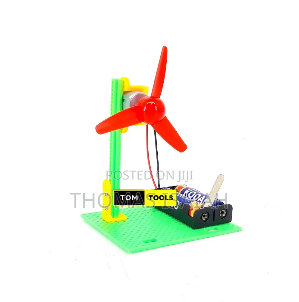 Stem Experiment Learning Kit W/ Motor, Propeller, Batteries