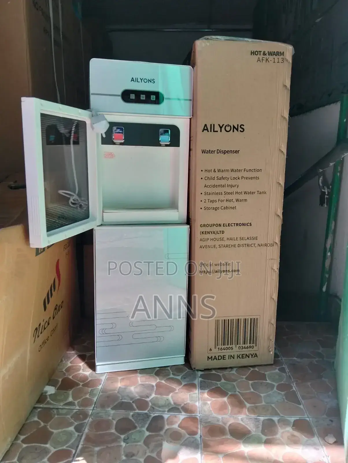 Ailyons Afk-113 Hot and Normal Standing Dispenser