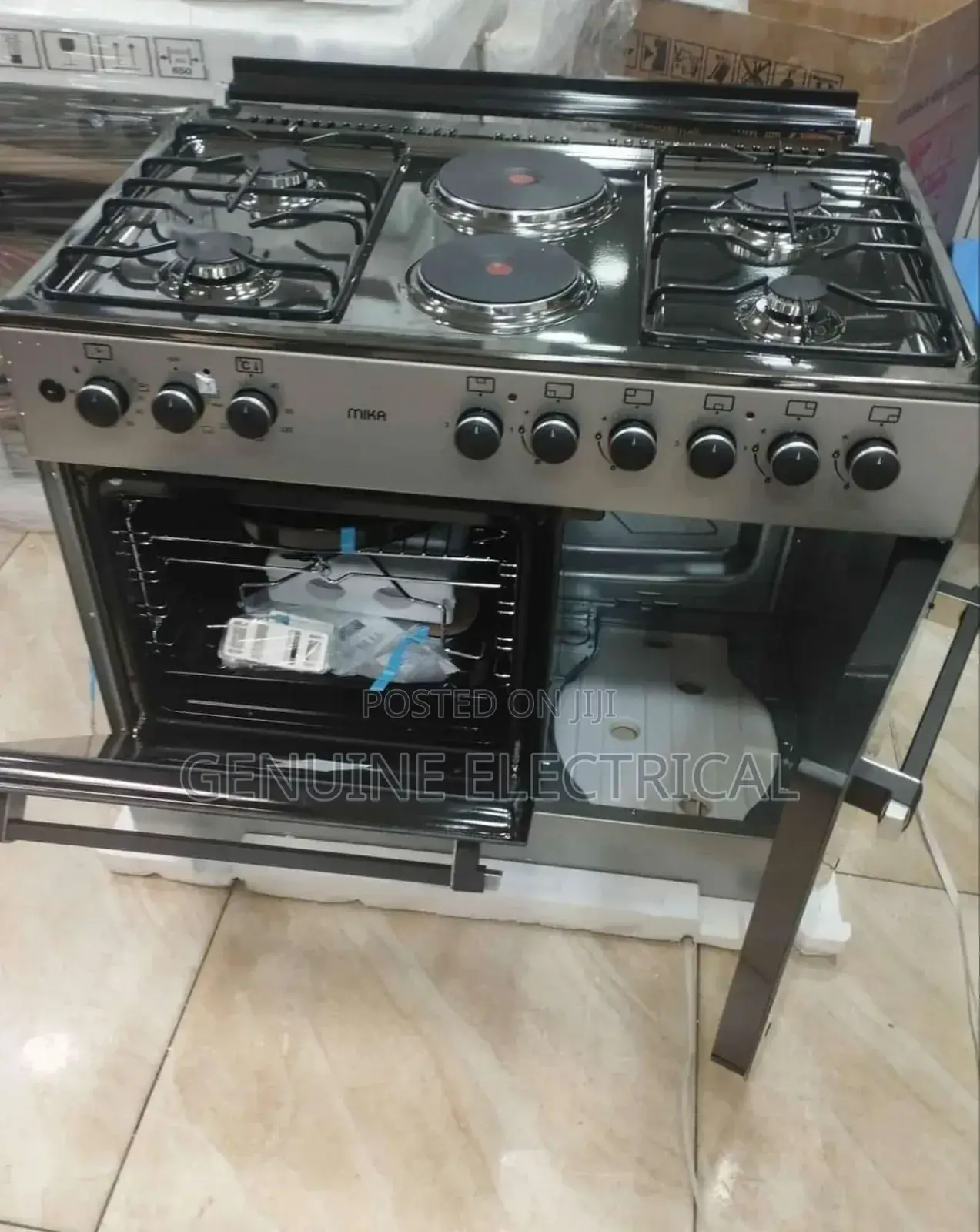 Mika 60 by 90 4gas and 2 Electric Cookers