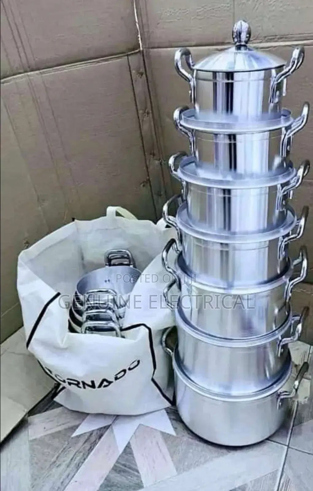 Tornado 14pc Staineless Steel Cookware