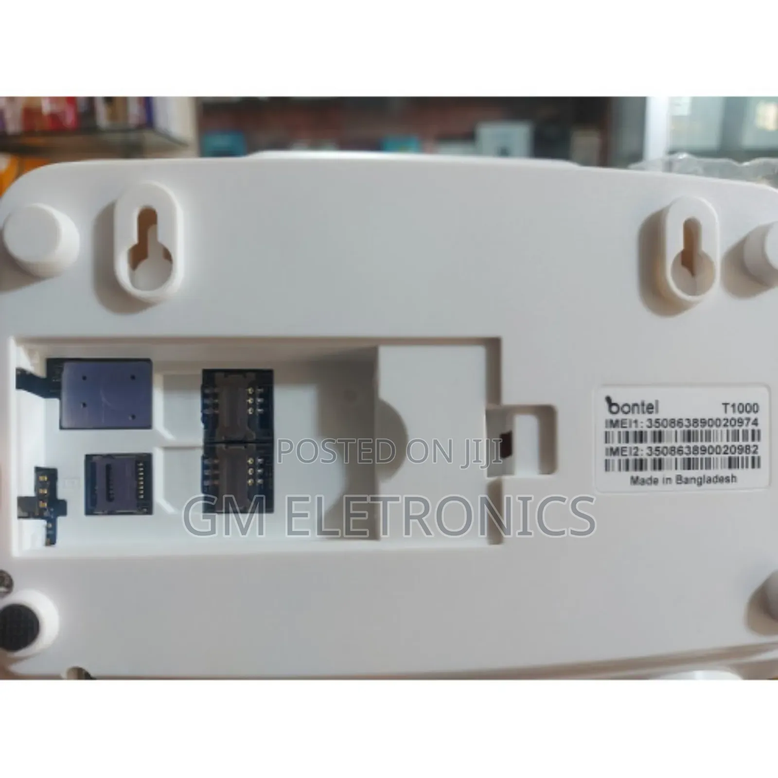Brand New Dual SIM GSM Land Phone Available-White