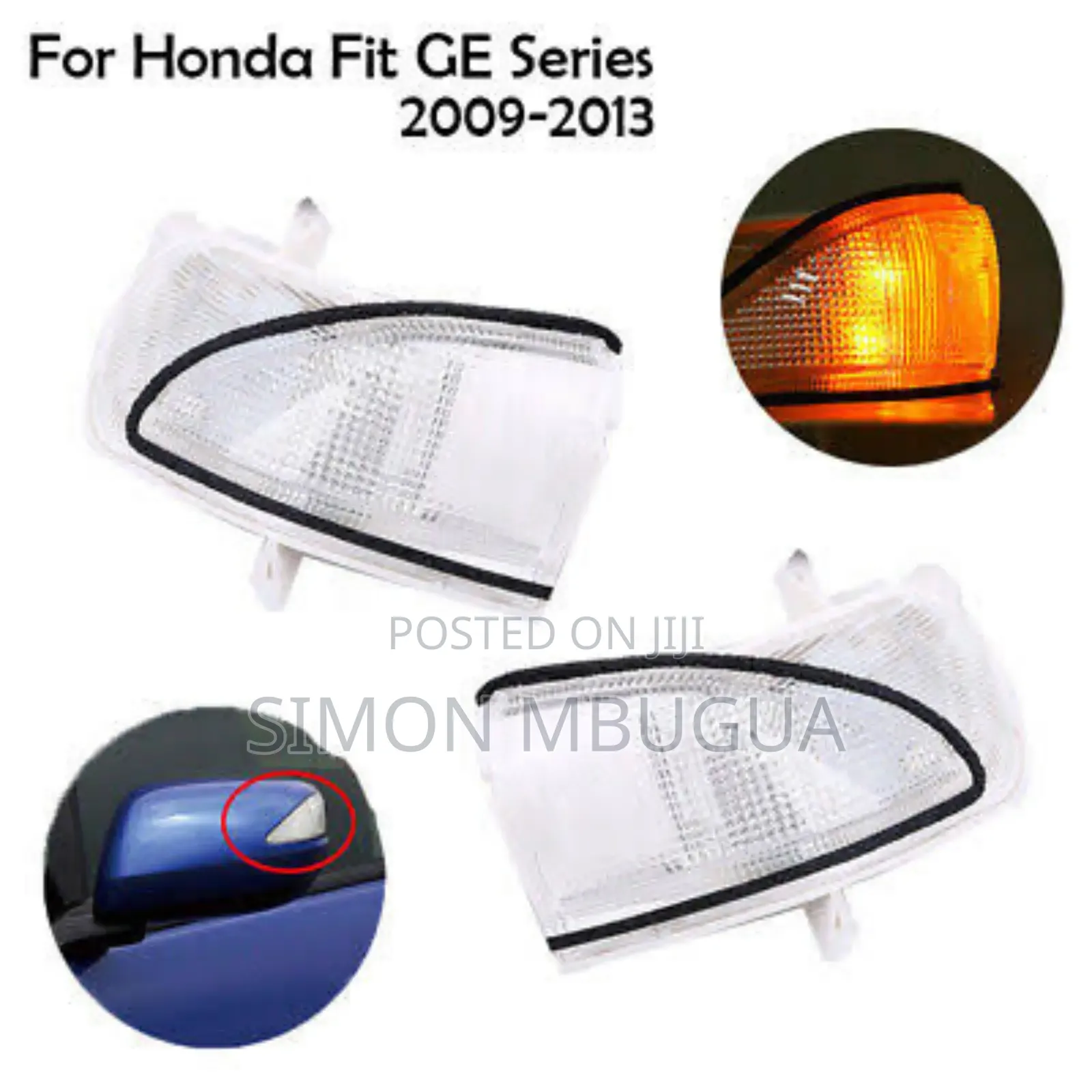 Honda Fit 2008 -2014 Side Mirror Indicator