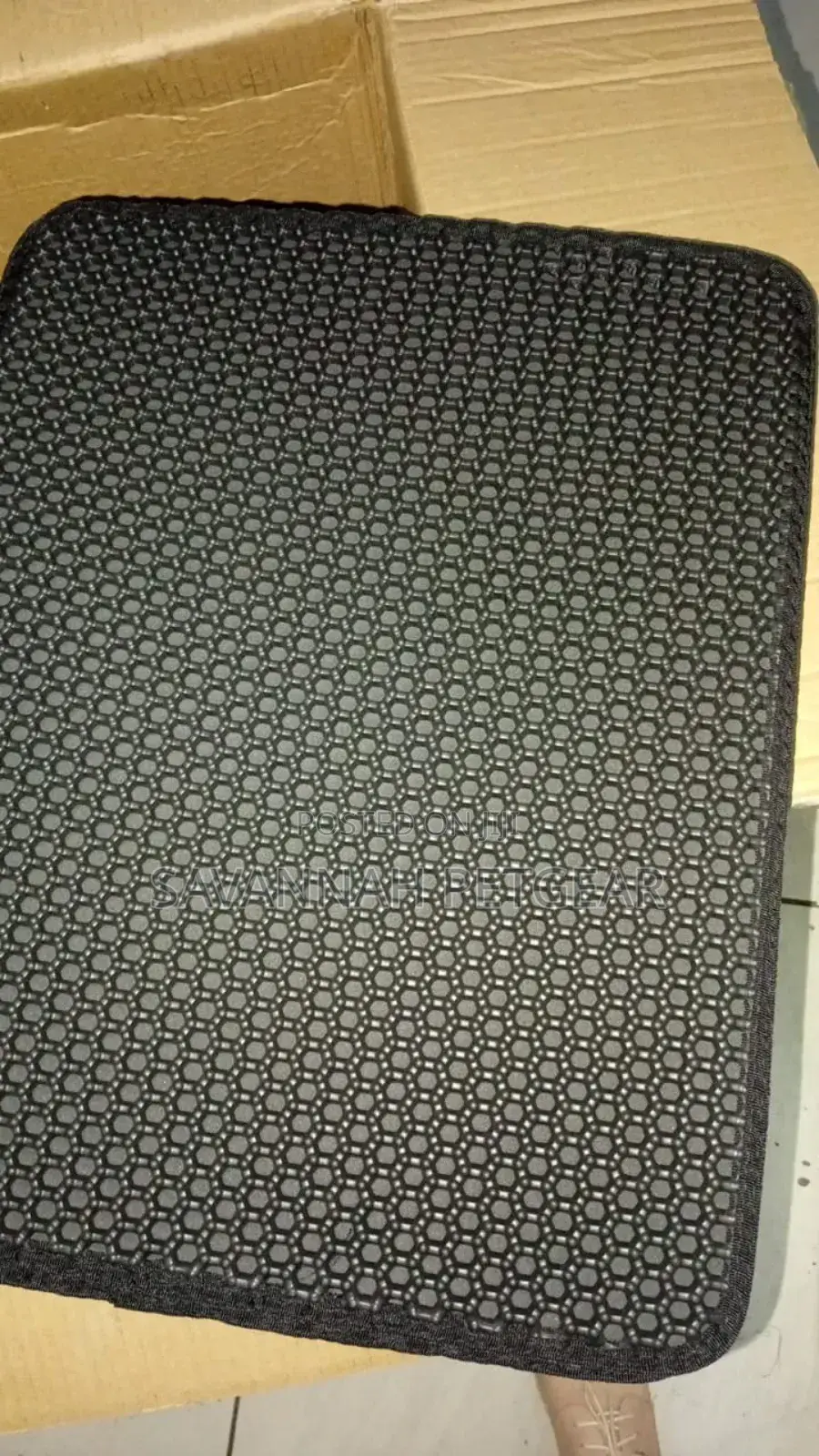 Honeycomb Cat Litter Mat Double Layer Cat Litter Pad(40*50cm