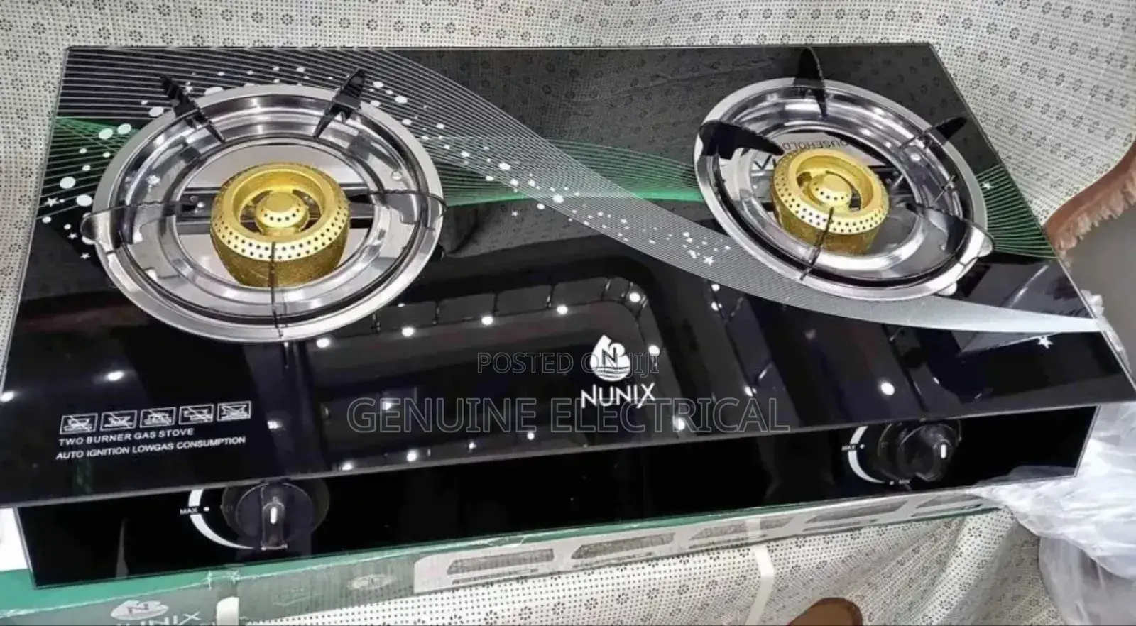 Nunix 2burner New Design Infrared Gas Burner