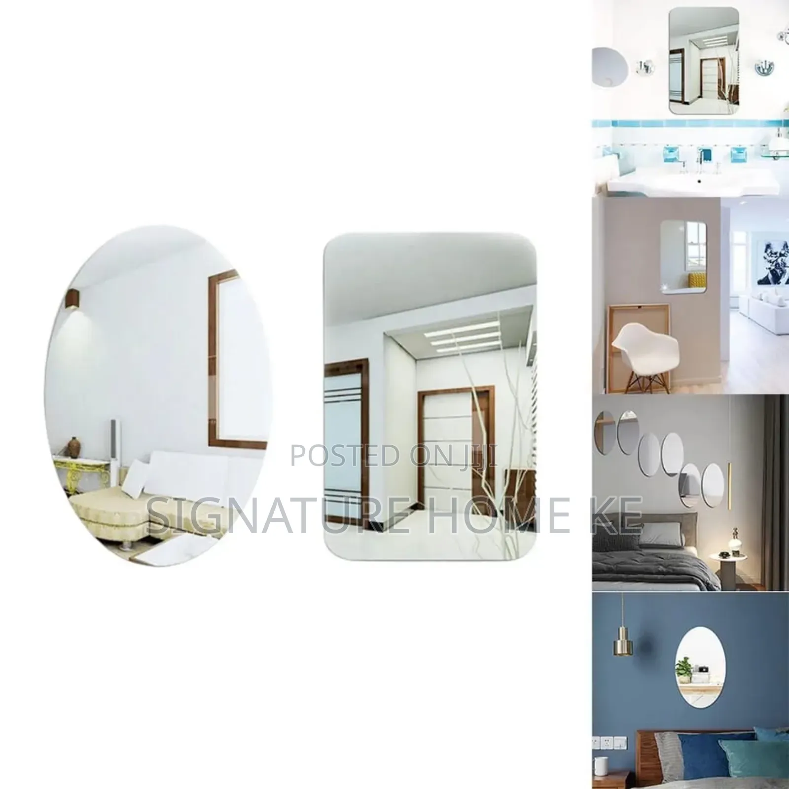 40*60 Peel and Stick Wall Mirror