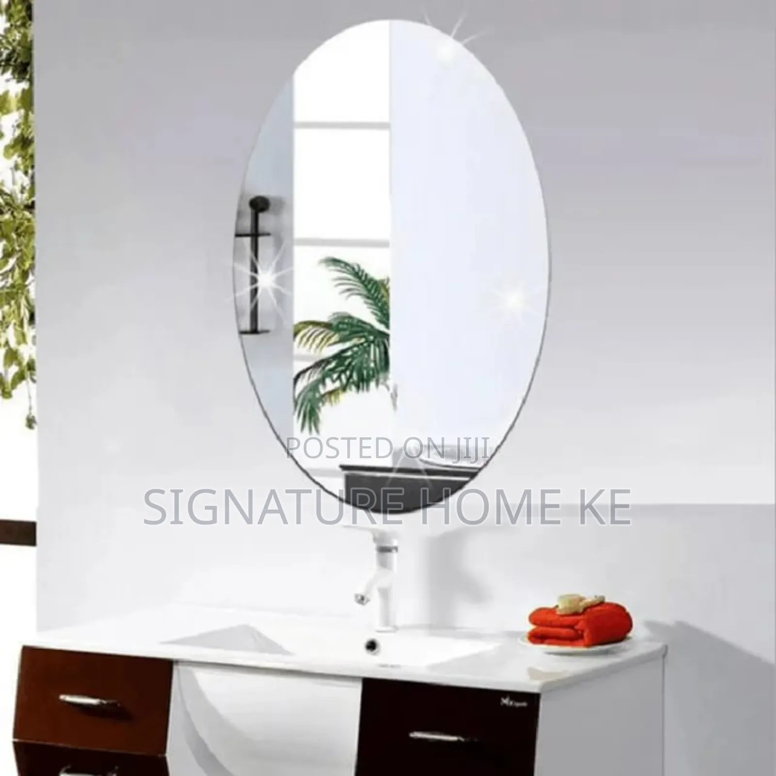 40*60 Peel and Stick Wall Mirror