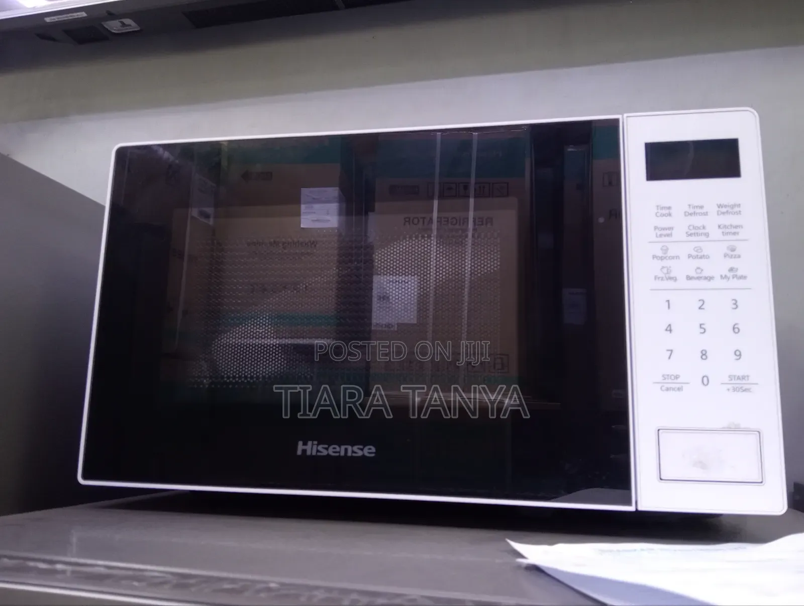 Hisense H20MOMWS11 20L Digital Microwave Oven (White
