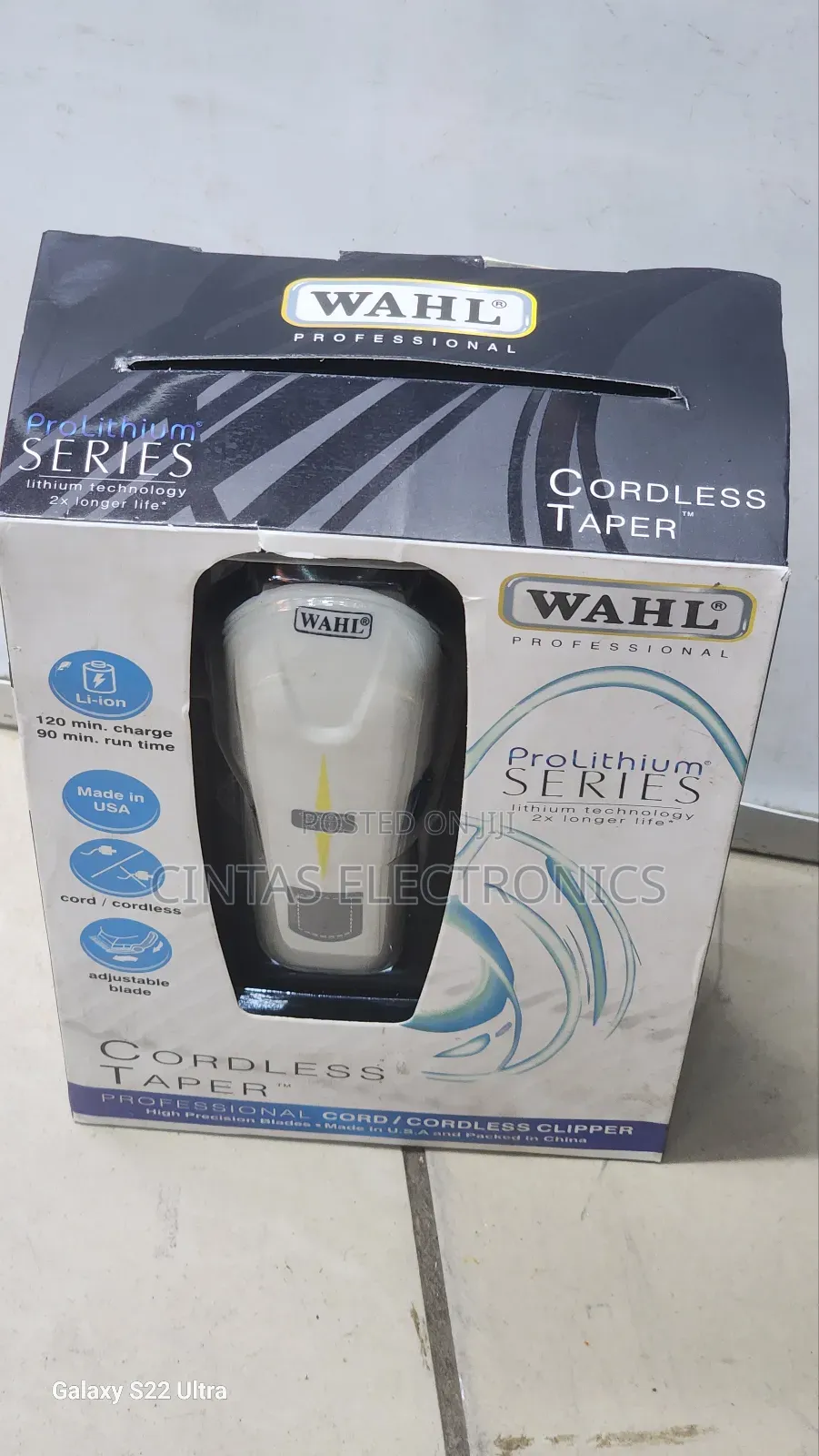 Wahl Prolithium Series Cordless Cliper