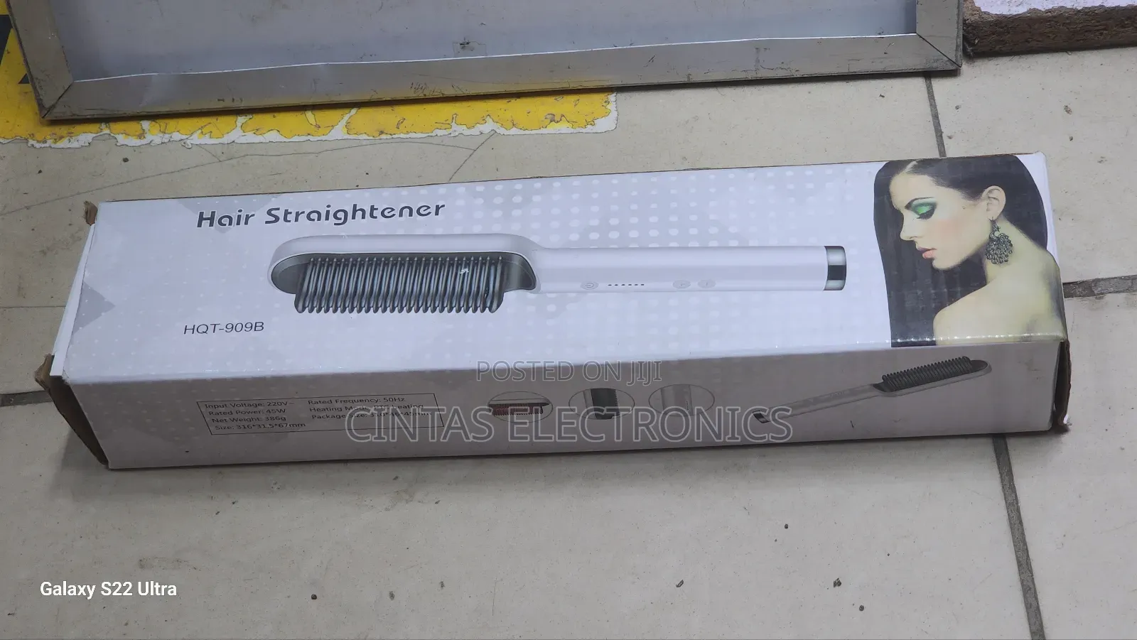 HQT-909B Hair Straightener 45W