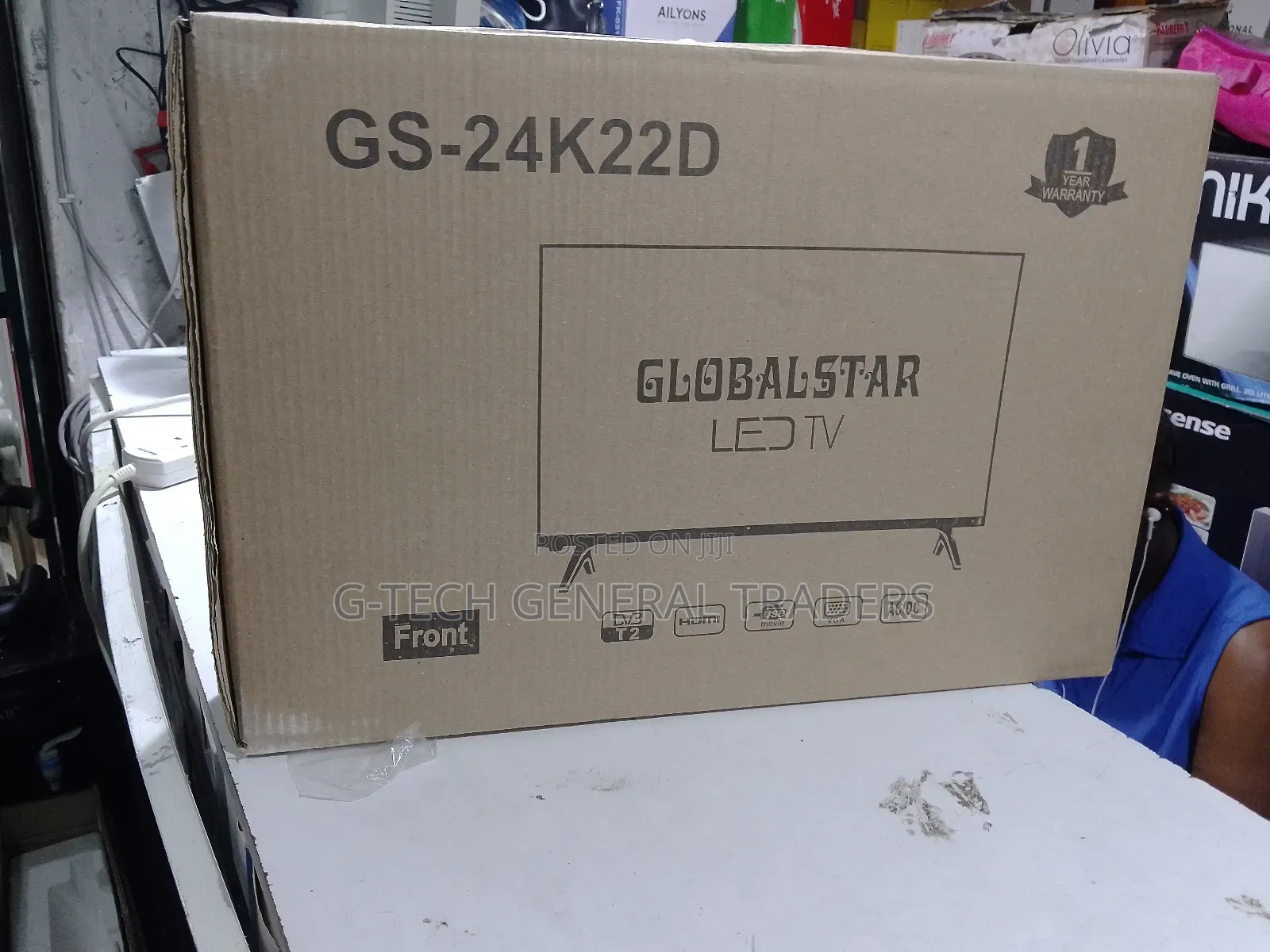 Globalstar 24inch Led Inbuilt Decoder Free To Air Channels