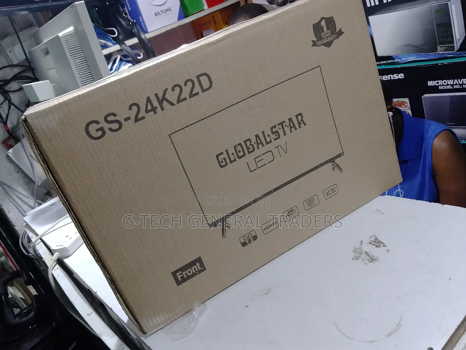 Globalstar 24inch Led Inbuilt Decoder Free To Air Channels