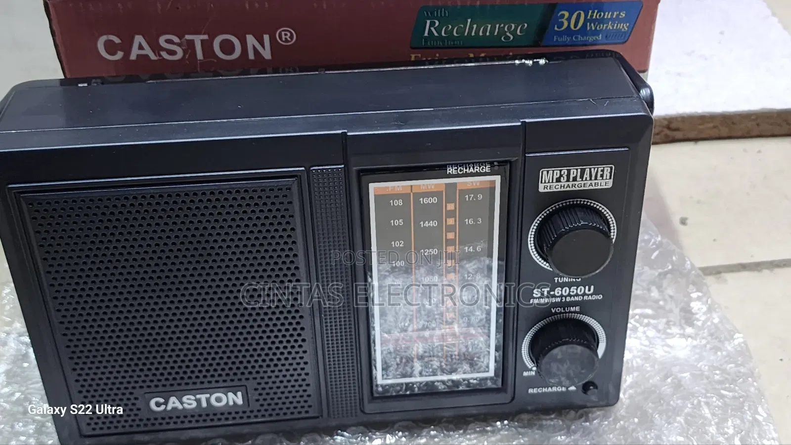 Caston ST-6050U MP3 Rechargeable Radio