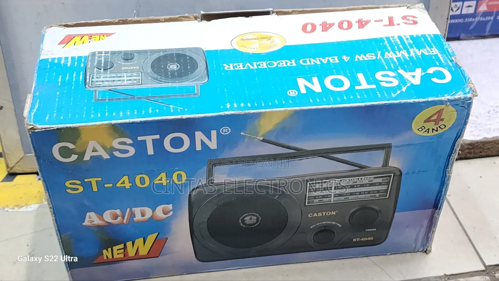 Caston St-4040 Fm/Mw/Sw 4 Band Receiver