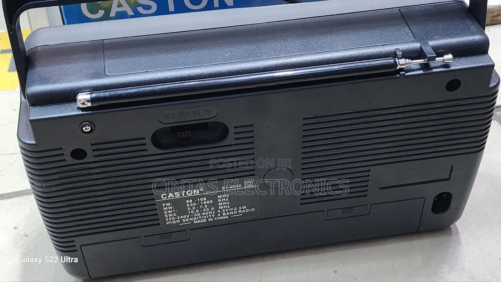 Caston St-4040 Fm/Mw/Sw 4 Band Receiver
