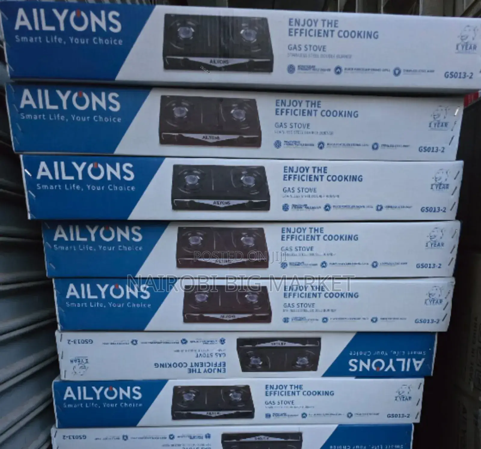 AILYONS 2 Burner Table Top Stove Cooker B32