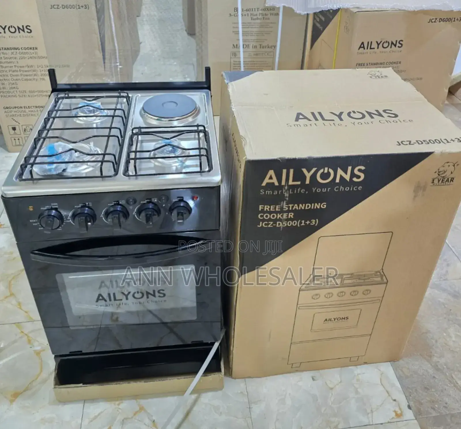 New Arrivals 50*55 Ailyons 3+1 Standing Cooker CS3